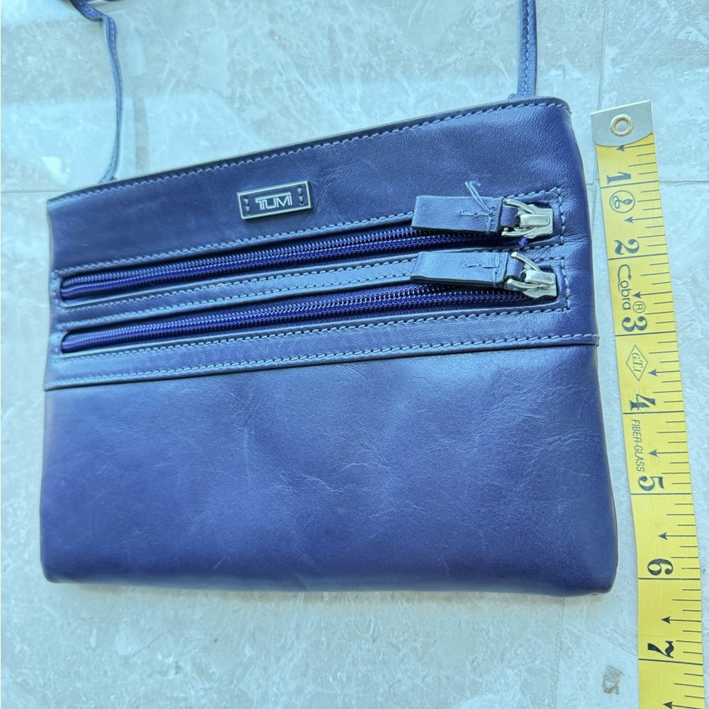 TUMI Women's Purple Crossbody Bag/wallet/purse, shoulder bag pouch - Picture 12 of 12